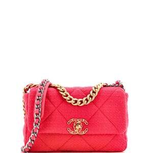 Chanel 19 Flap Bag Quilted Tweed Medium #206248C40B
